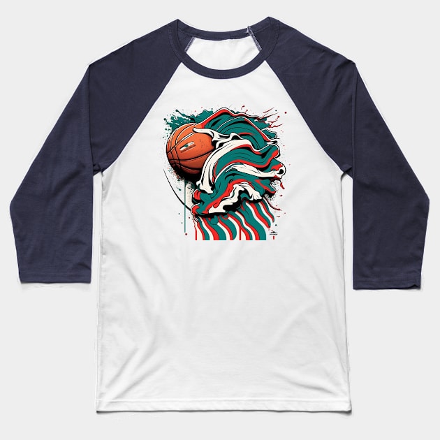 Basketball Baseball T-Shirt by T-shirt US